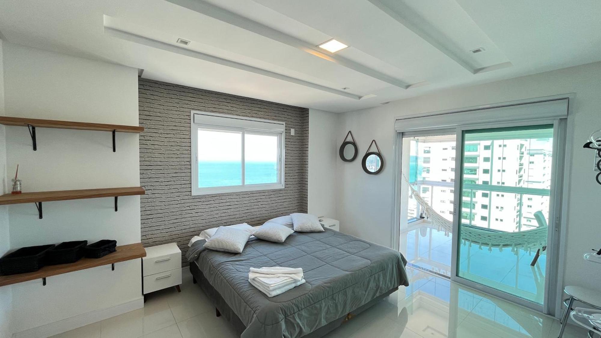 Cobertura Com Belissima Vista Para O Mar E Jacuzzi 伊塔佩马 外观 照片